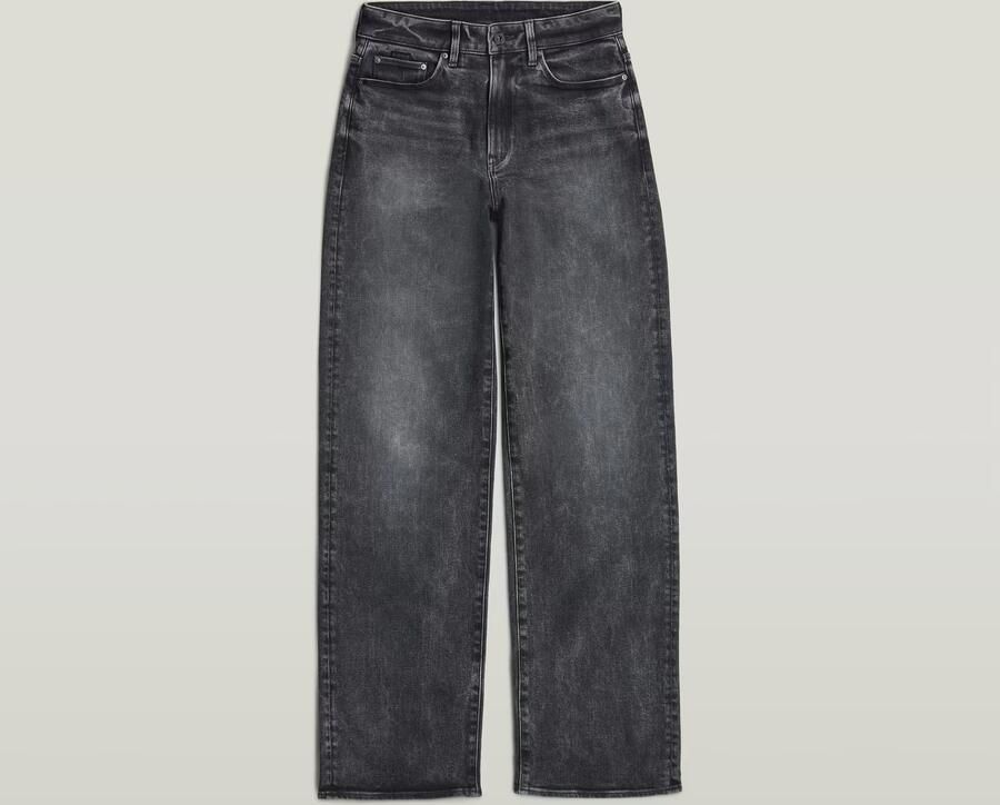 G-Star RAW 3301 Shape Straight Jeans Zwart Dames - Foto 6