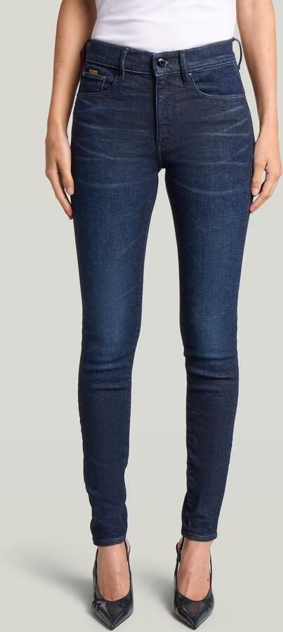 G-Star RAW 3301 Skinny Jeans Donkerblauw Dames
