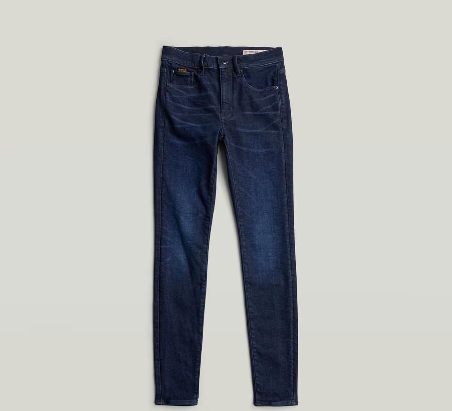 G-Star RAW 3301 Skinny Jeans Donkerblauw Dames - Foto 4