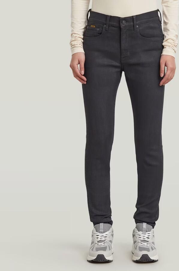 G-Star RAW 3301 Skinny Jeans Grijs Dames
