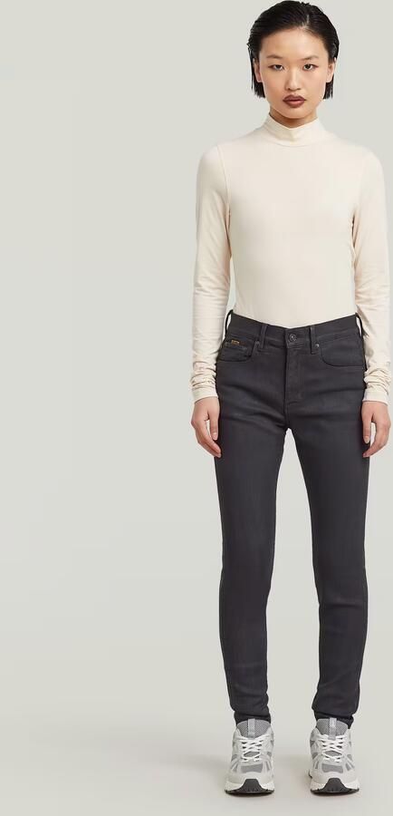 G-Star RAW 3301 Skinny Jeans Grijs Dames - Foto 6