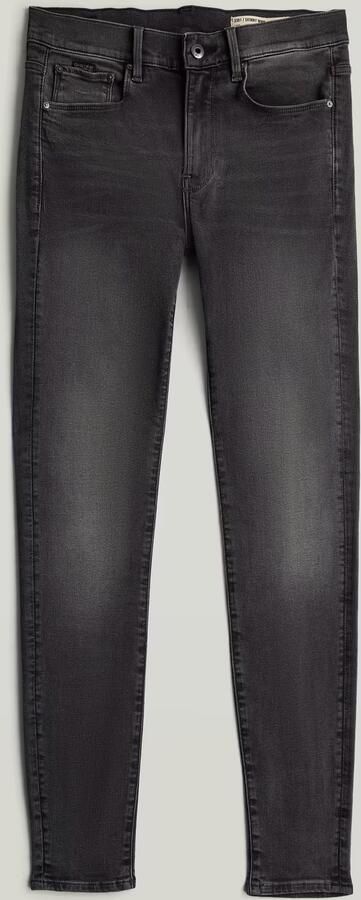 G-Star RAW 3301 Skinny Jeans Grijs Dames