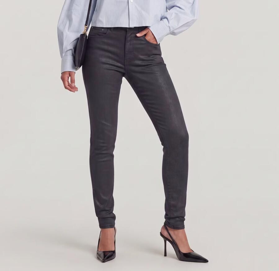 G-Star RAW 3301 Skinny Jeans Grijs Dames - Foto 6
