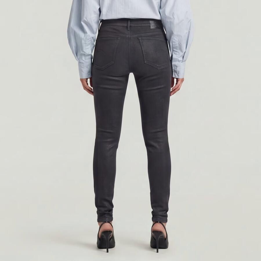 G-Star RAW 3301 Skinny Jeans Grijs Dames - Foto 3