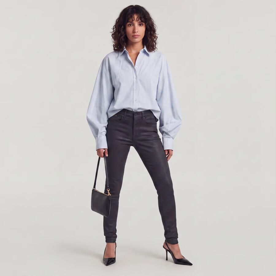 G-Star RAW 3301 Skinny Jeans Grijs Dames - Foto 4
