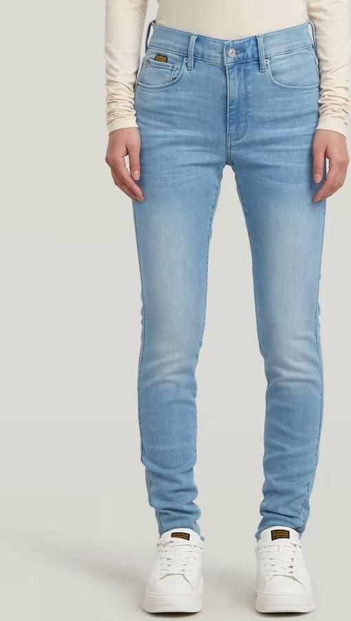 G-Star RAW 3301 Skinny Jeans II Midden blauw Dames - Foto 7