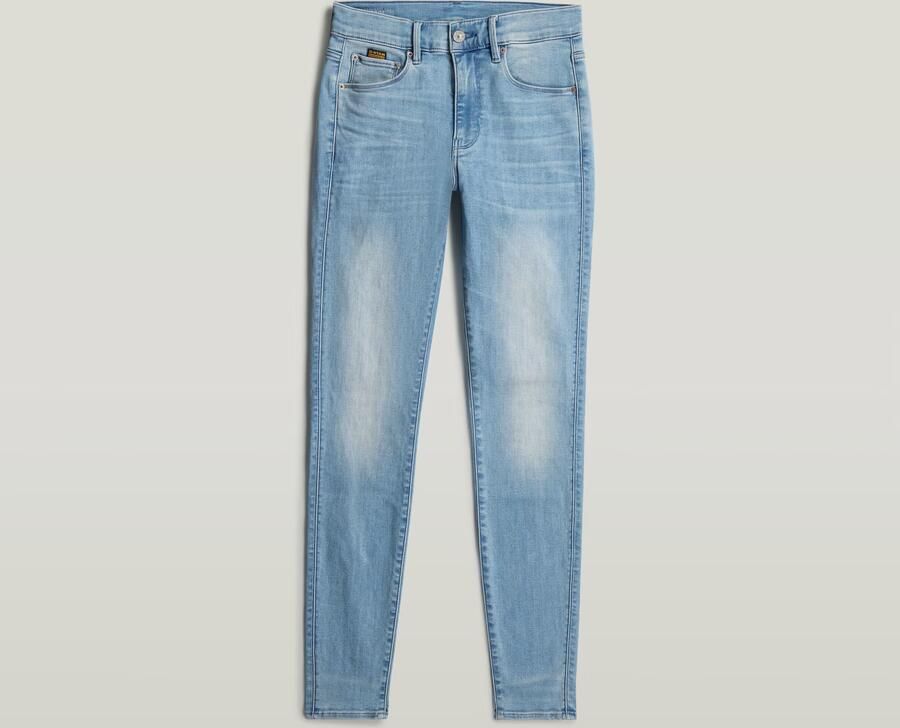 G-Star RAW 3301 Skinny Jeans II Midden blauw Dames - Foto 4