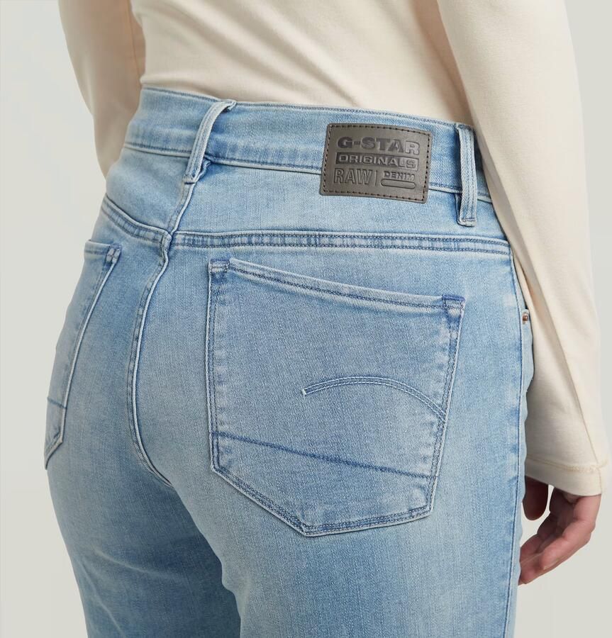 G-Star RAW 3301 Skinny Jeans II Midden blauw Dames - Foto 2