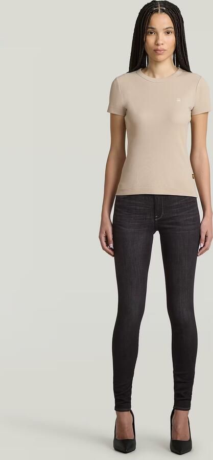 G-Star RAW 3301 Skinny Jeans II Zwart Dames - Foto 6
