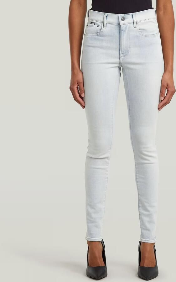 G-STAR high waist skinny jeans light blue denim - Foto 6
