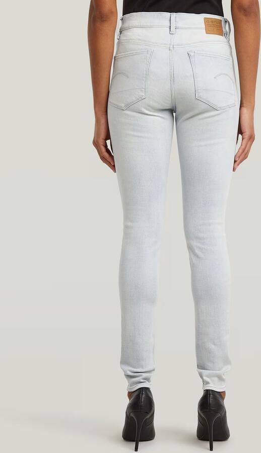 G-STAR high waist skinny jeans light blue denim - Foto 4