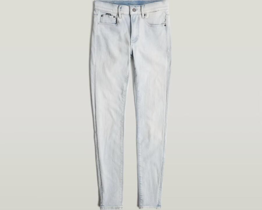 G-STAR high waist skinny jeans light blue denim - Foto 3