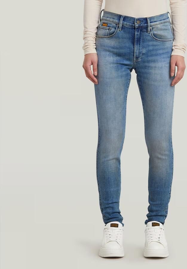 G-Star RAW 3301 Skinny Jeans Lichtblauw Dames