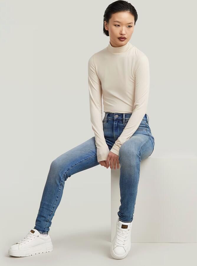 G-Star RAW 3301 Skinny Jeans Lichtblauw Dames - Foto 5