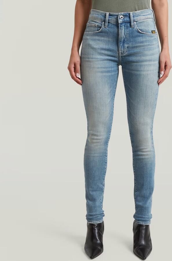 G-Star RAW 3301 Skinny Jeans Lichtblauw Dames