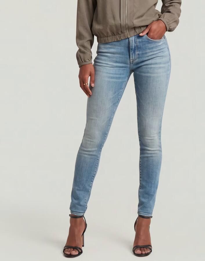 G-Star RAW 3301 Skinny Jeans Lichtblauw Dames - Foto 4