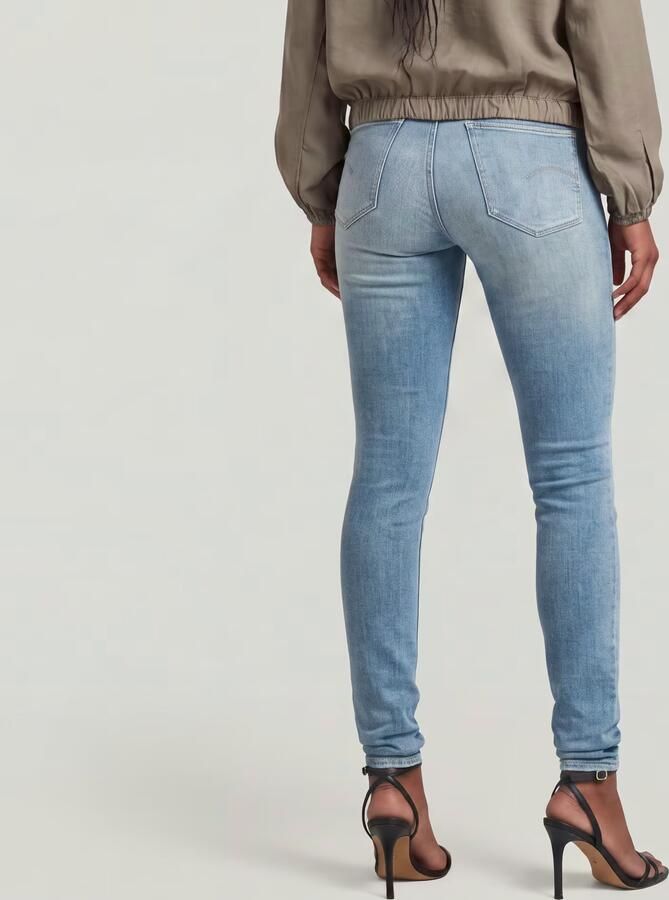 G-Star RAW 3301 Skinny Jeans Lichtblauw Dames - Foto 5