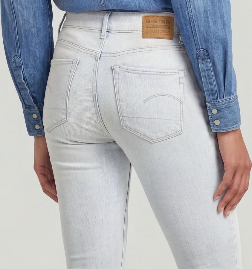 G-STAR high waist skinny jeans light blue denim - Foto 7