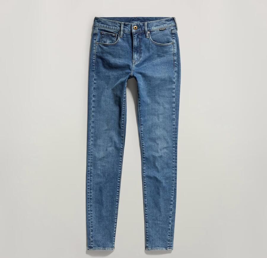G-Star RAW 3301 Skinny Jeans Midden blauw Dames - Foto 5