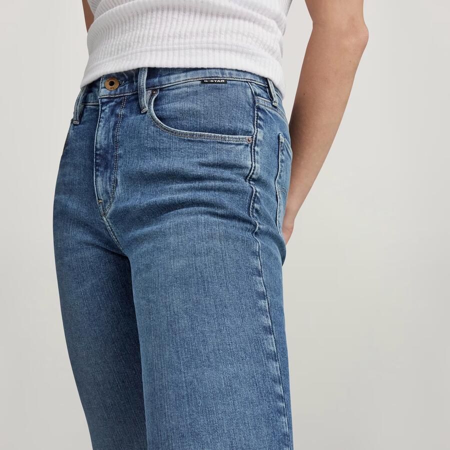 G-Star RAW 3301 Skinny Jeans Midden blauw Dames - Foto 3