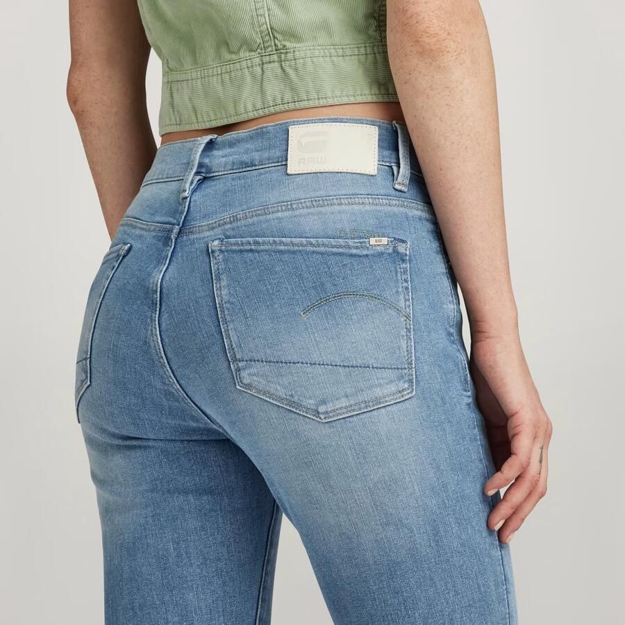 G-Star RAW 3301 Skinny Jeans Midden blauw Dames