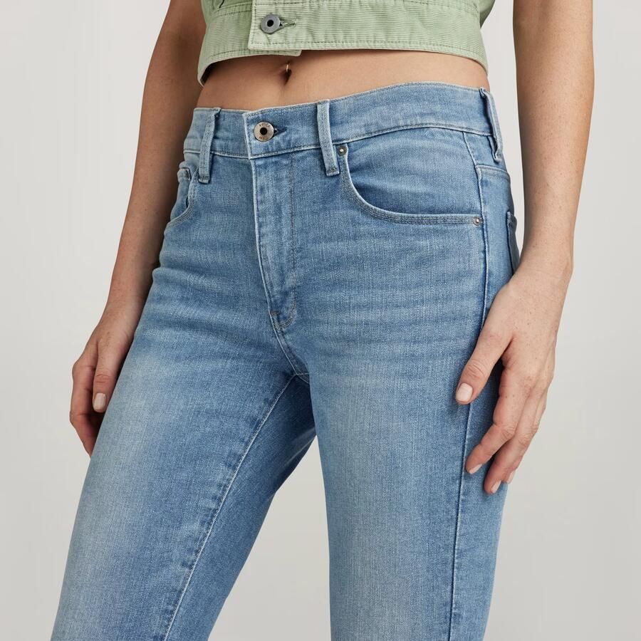 G-Star RAW 3301 Skinny Jeans Midden blauw Dames - Foto 2