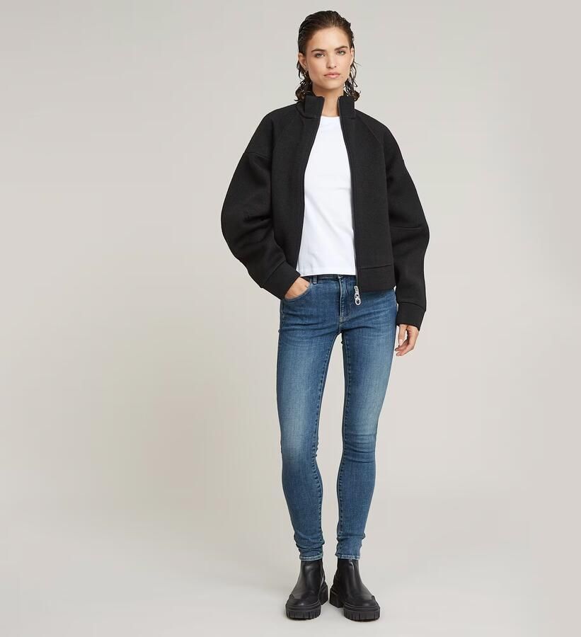 G-STAR high waist skinny jeans medium blue denim - Foto 5