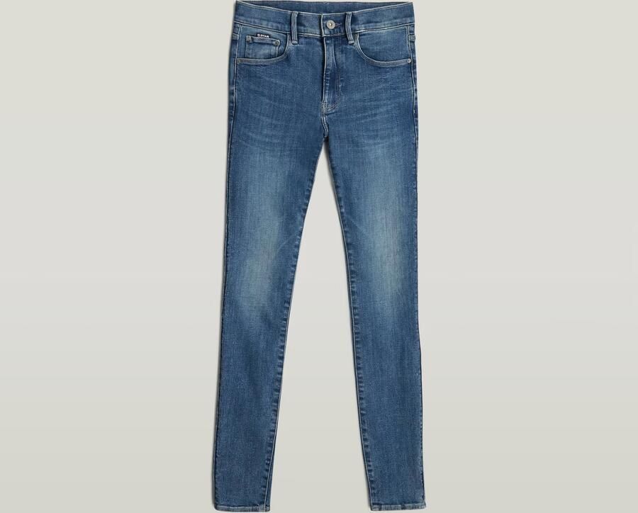 G-STAR high waist skinny jeans medium blue denim - Foto 6