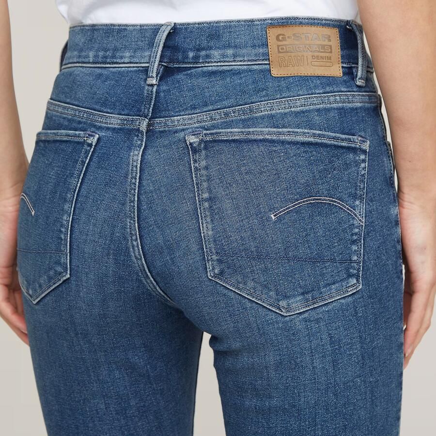G-STAR high waist skinny jeans medium blue denim - Foto 3