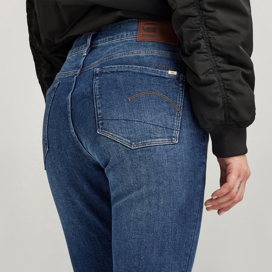 G-Star RAW 3301 Skinny Jeans Midden blauw Dames - Foto 2