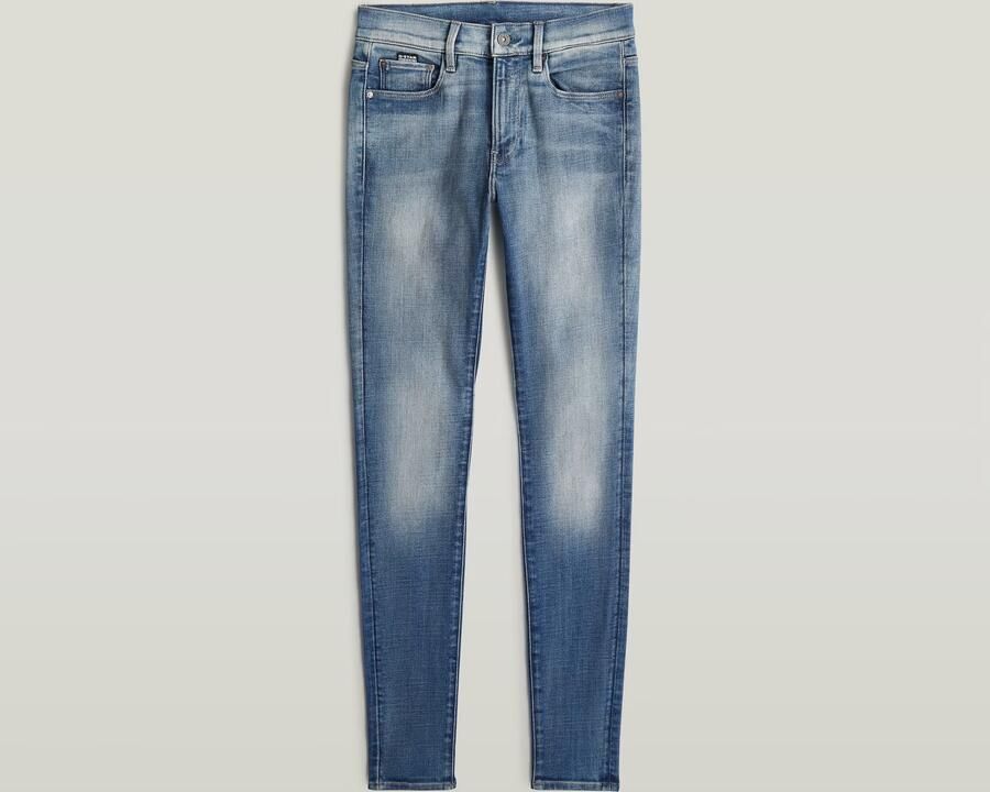 G-Star RAW 3301 high waist skinny jeans faded blue topaz