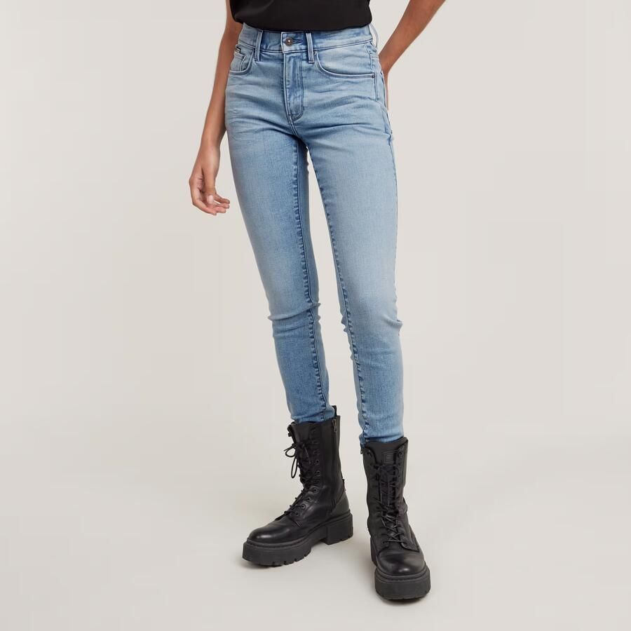 G-Star Blauwe Skinny Jeans voor Vrouwen Blue Dames - Foto 11