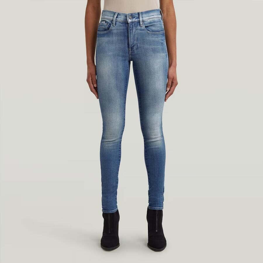 G-Star RAW 3301 high waist skinny jeans faded blue topaz - Foto 3