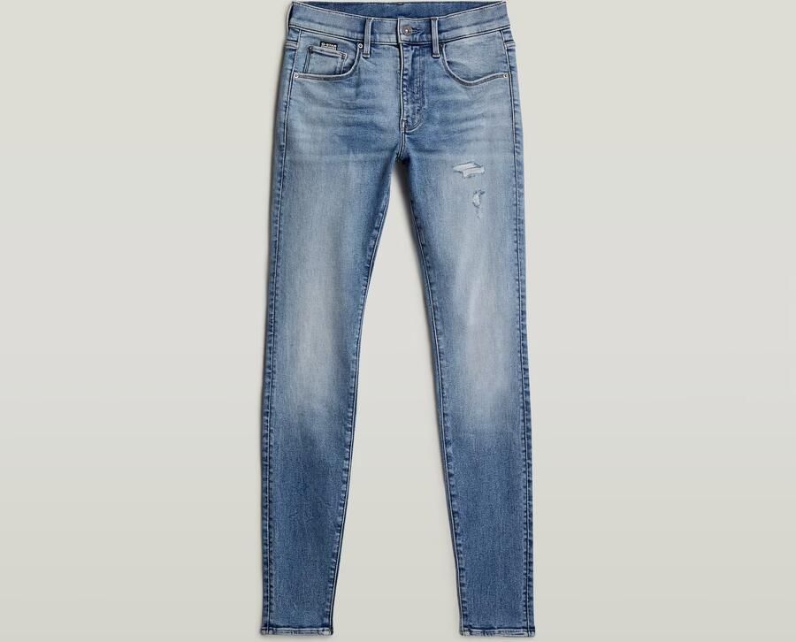 G-Star RAW 3301 Skinny Jeans Midden blauw Dames - Foto 5