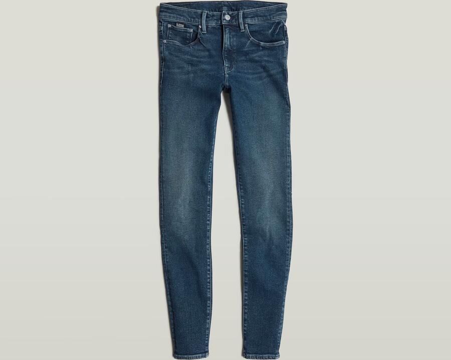 G-Star RAW 3301 Skinny Jeans Midden blauw Dames - Foto 7