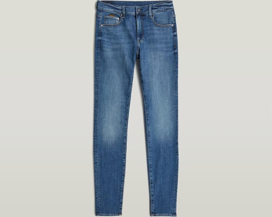 G-Star RAW 3301 Skinny Jeans Midden blauw Dames - Foto 4