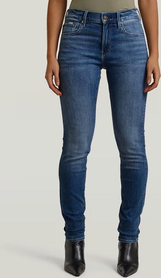 G-Star RAW 3301 Skinny Jeans Midden blauw Dames - Foto 17