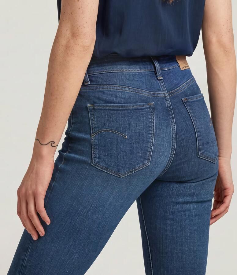 G-Star RAW 3301 Skinny Jeans Midden blauw Dames - Foto 10