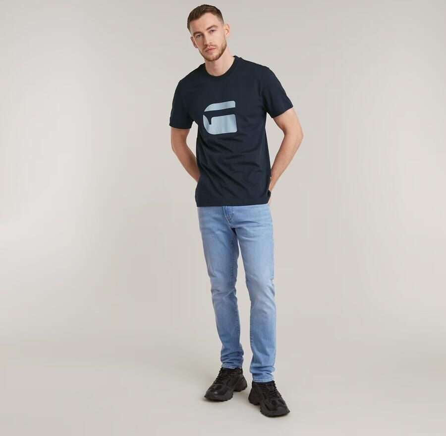 G-Star RAW 3301 Skinny Jeans Midden blauw Heren - Foto 6