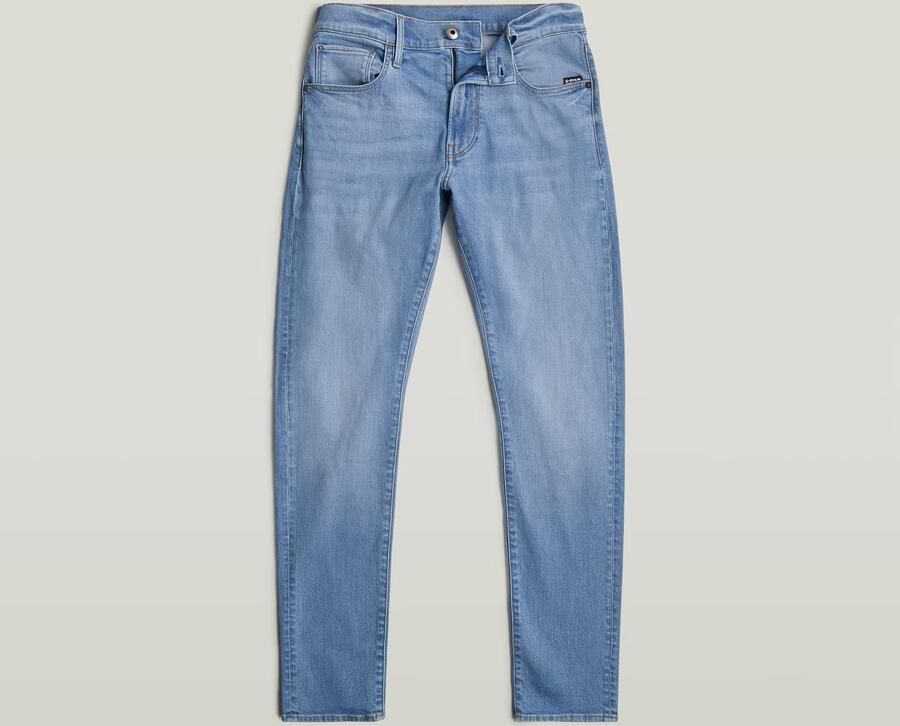 G-Star RAW 3301 Skinny Jeans Midden blauw Heren - Foto 7