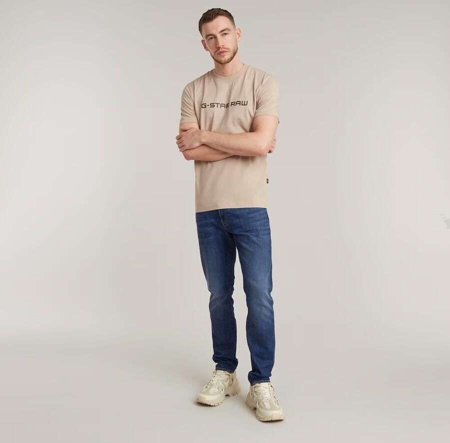 G-Star RAW 3301 Skinny Jeans Midden blauw Heren - Foto 6