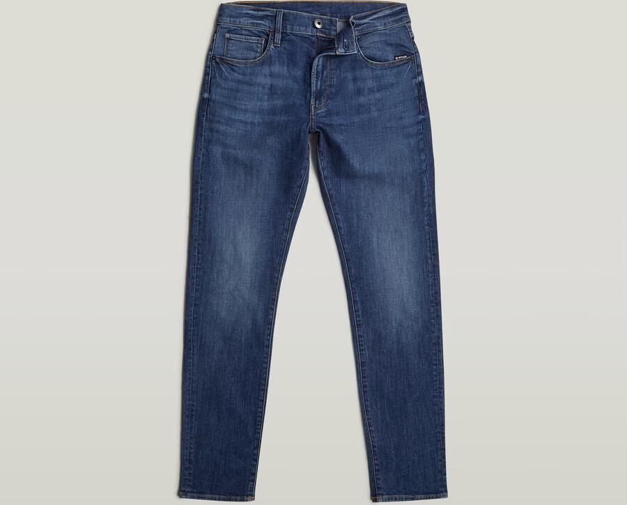 G-Star RAW 3301 Skinny Jeans Midden blauw Heren - Foto 7