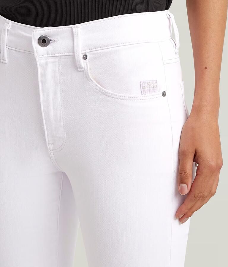 G-Star RAW 3301 high waist skinny jeans paper white gd - Foto 7