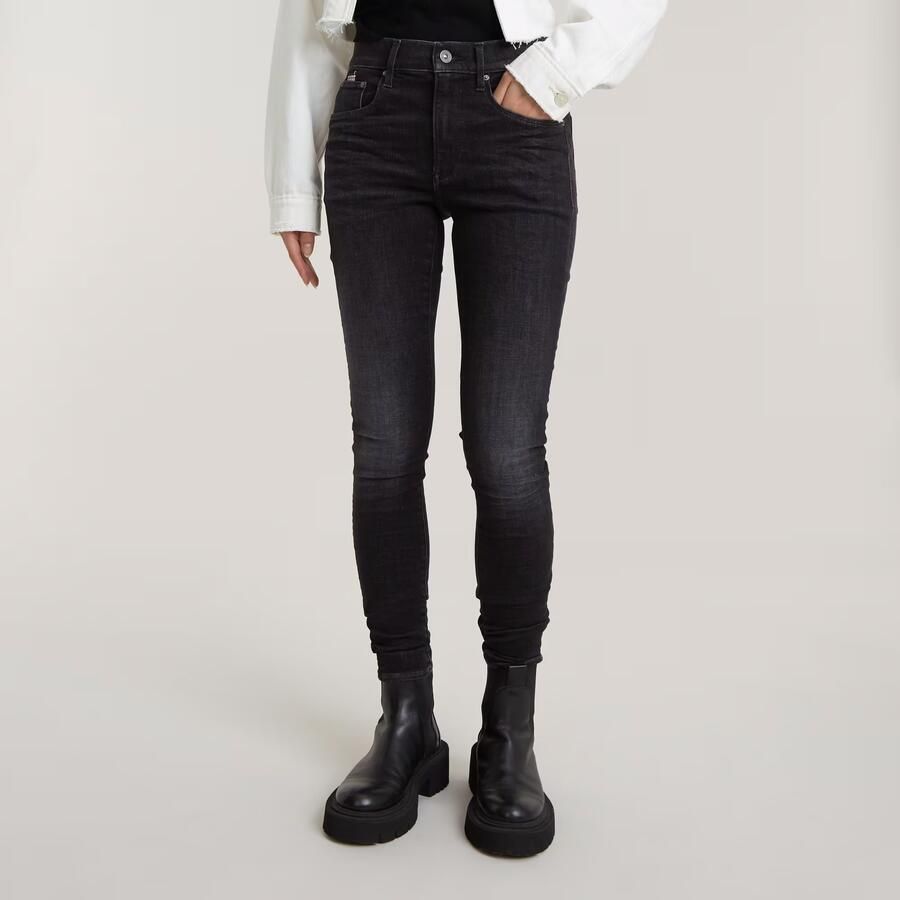 G-Star RAW Skinny fit jeans 3301 High Skinny in high-waist-model - Foto 3