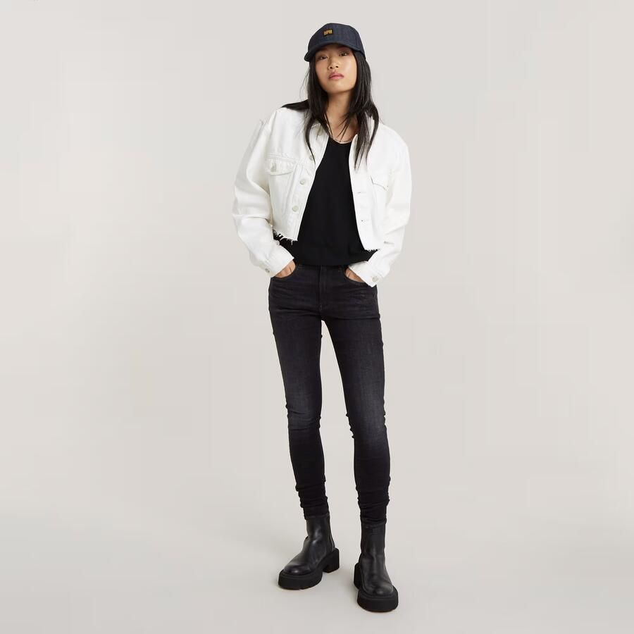 G-Star RAW Skinny fit jeans 3301 High Skinny in high-waist-model - Foto 5