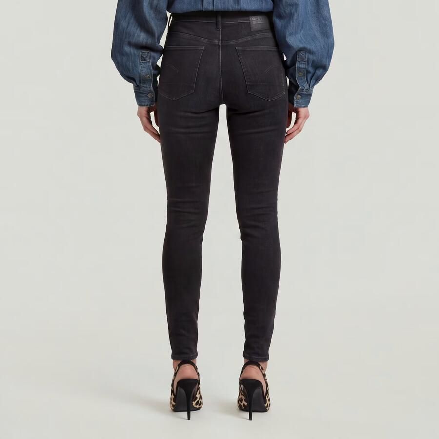 G-Star RAW Skinny fit jeans 3301 High Skinny in high-waist-model - Foto 4