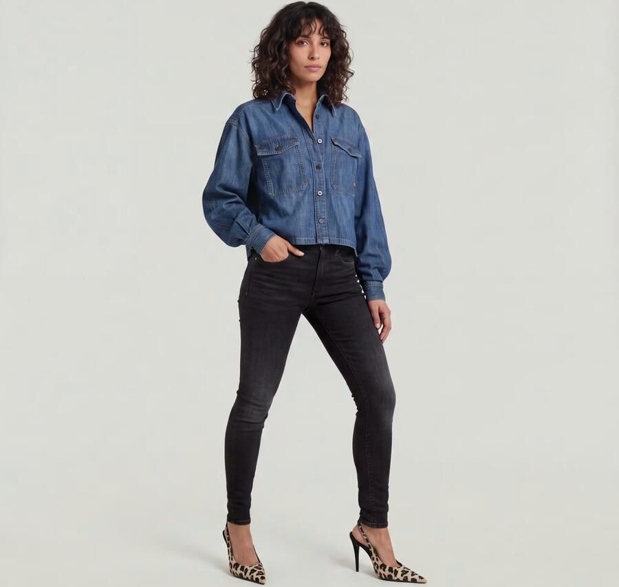 G-Star RAW Skinny fit jeans 3301 High Skinny in high-waist-model - Foto 13