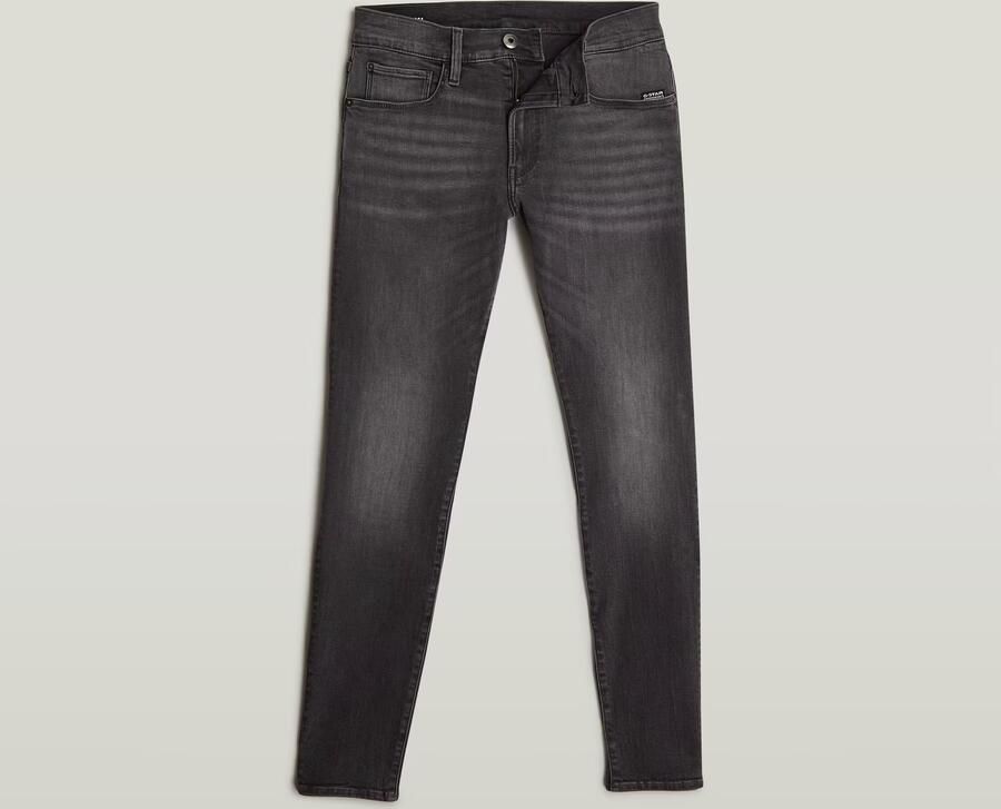 G-Star RAW 3301 Skinny Jeans Zwart Heren - Foto 6