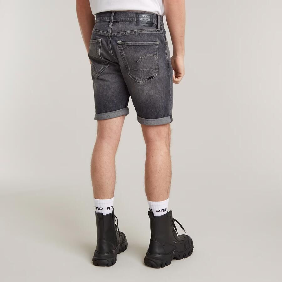 G-Star RAW 3301 Slim Denim Short Grijs Heren - Foto 2
