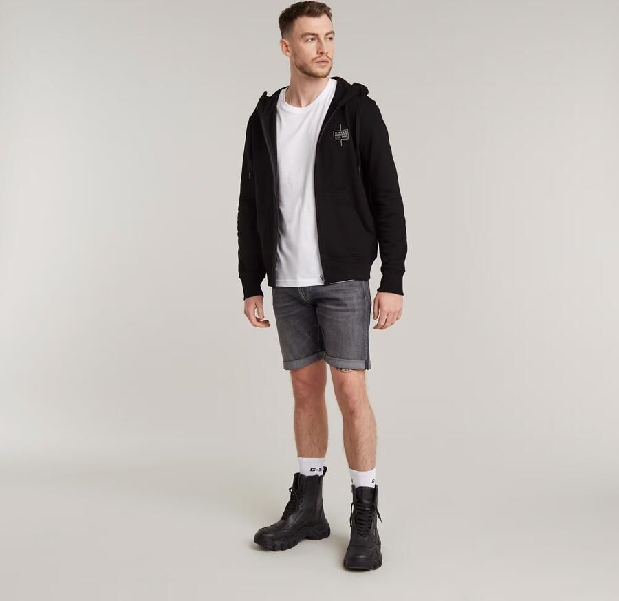 G-Star RAW 3301 Slim Denim Short Grijs Heren - Foto 6